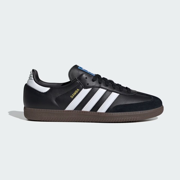 Adidas Samba OG Shoes Core Black / Cloud White / Gum Size 12 Men - Picture 2 of 12